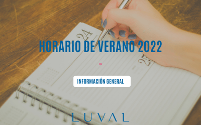 HORARIO DE VERANO 2022
