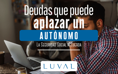 DEUDAS QUE PUEDE APLAZAR UN AUTÓNOMO